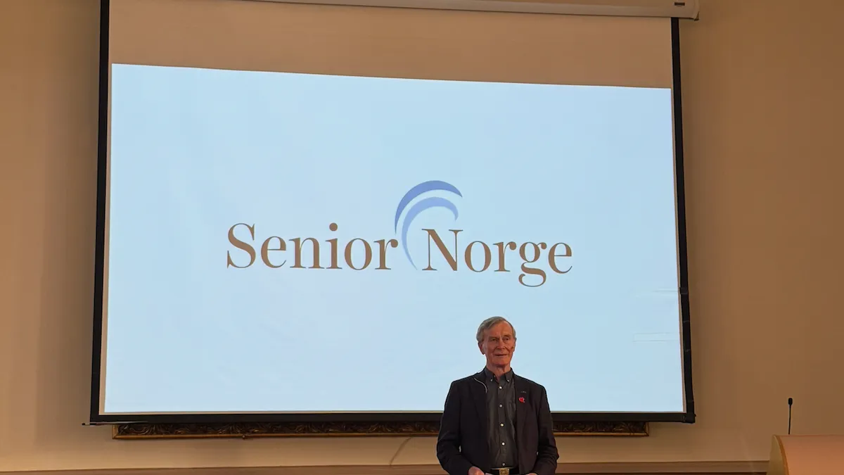 Mie og Eilev fra Medipath på stand under Senior Norges Helsekonferanse 2026