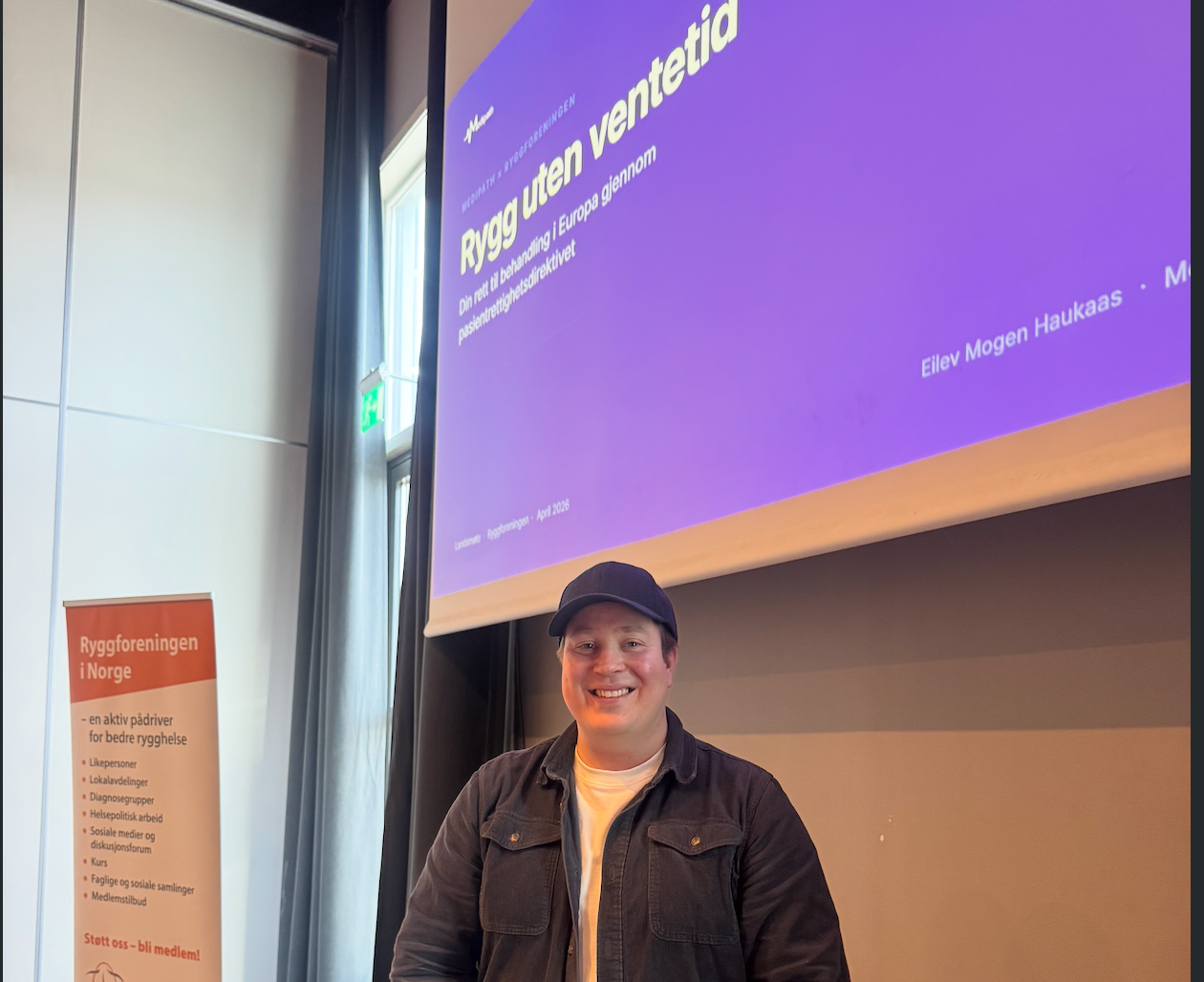 Medipath holder innlegg på Ryggforeningens årsmøte